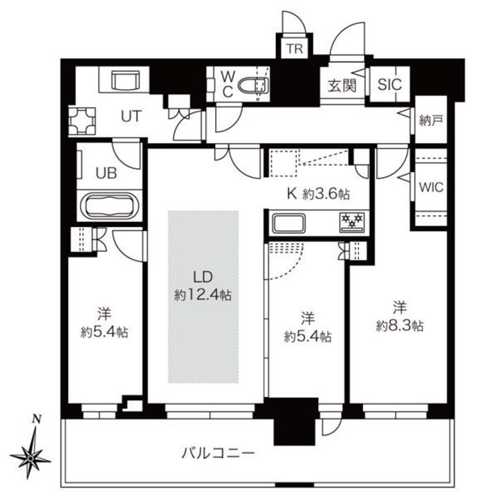 ONE札幌ステーションタワーの間取り