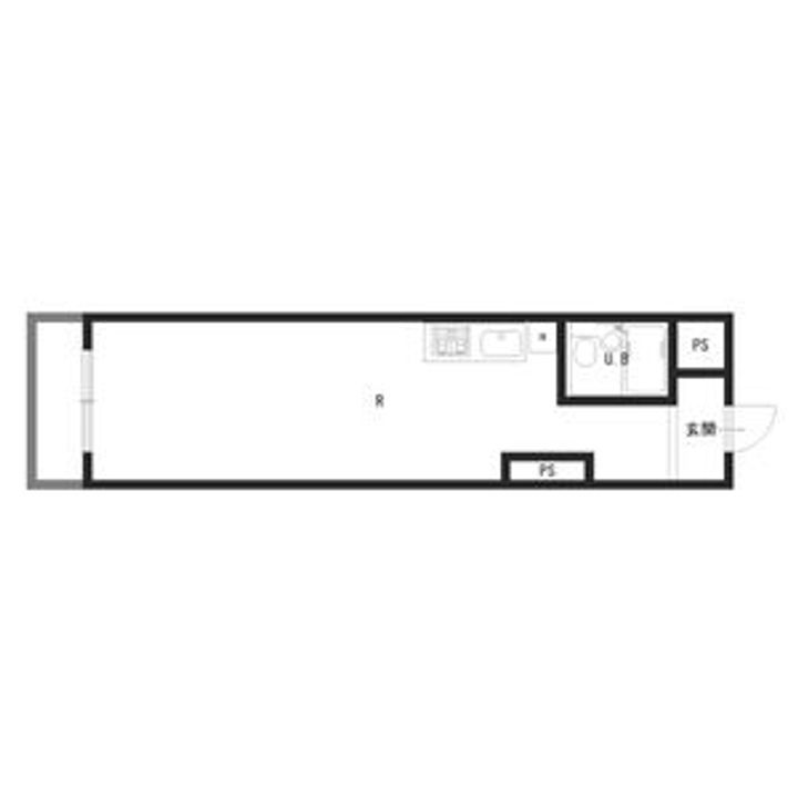 チサンマンション第11札幌401の間取り