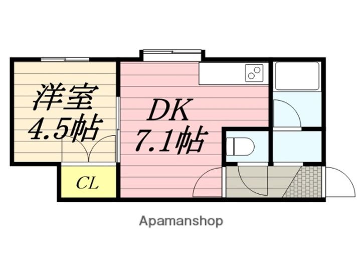 サンフラットY103の間取り