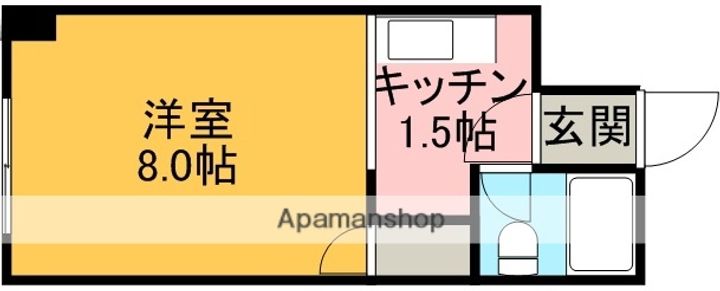 ロイヤルミドリ101208の間取り