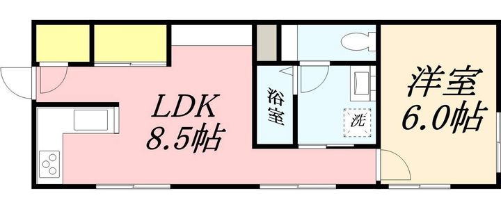 色内ハンドレッド202の間取り