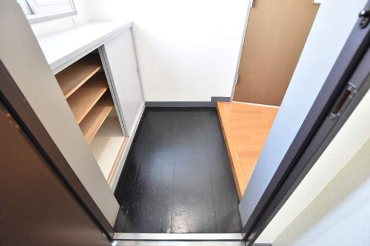 ブランシェ住ノ江202の玄関