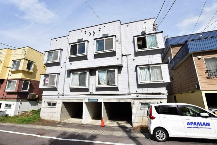 AMS新富C棟203の外観