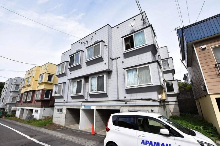 AMS新富C棟203の外観