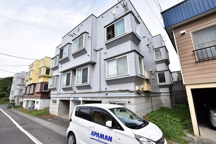 AMS新富C棟203の外観