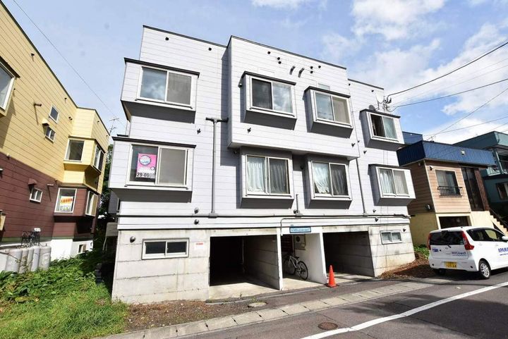 AMS新富C棟203の外観