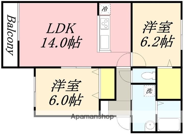 エルドラードOTARUの間取り