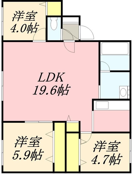 LOTUS WESTの間取り