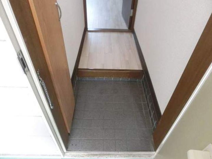 ロフティハウス207の玄関