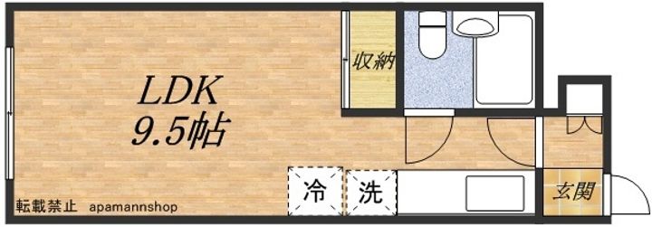 メゾンハーバービュー0105の間取り