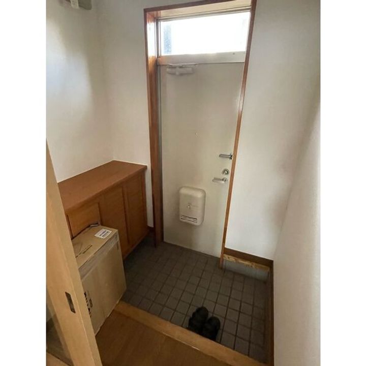 ハイツ晴海1Fの玄関