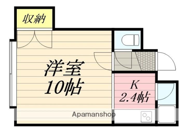 コート澄川 A棟103の間取り