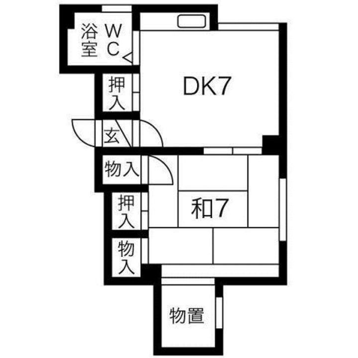 第3みゆきパレス10の間取り