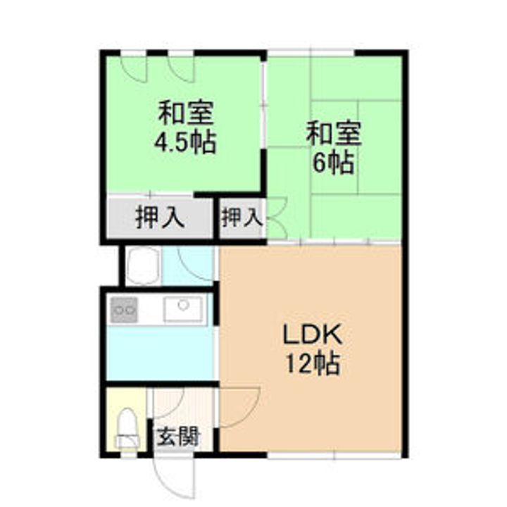 ハイム高橋の間取り