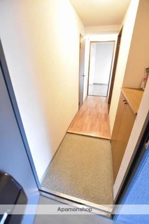 パークハイツDの玄関