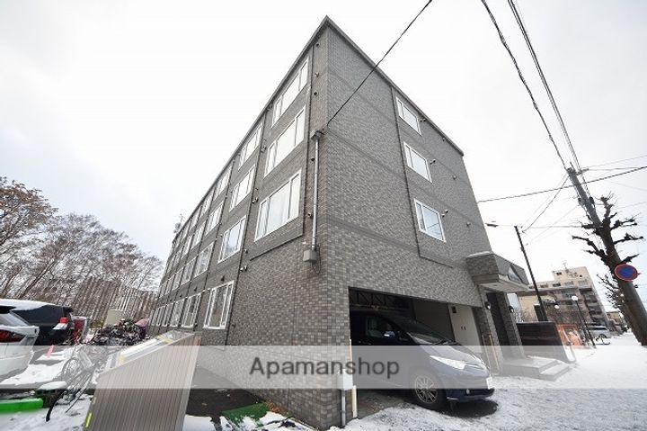 北海道札幌市北区北二十一条西8丁目の賃貸マンションの外観