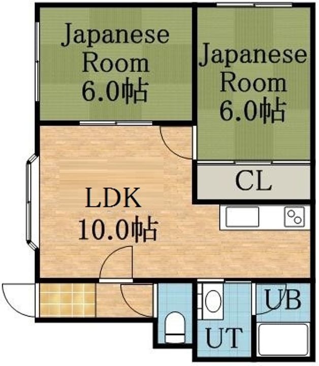メモリーハイツ102の間取り