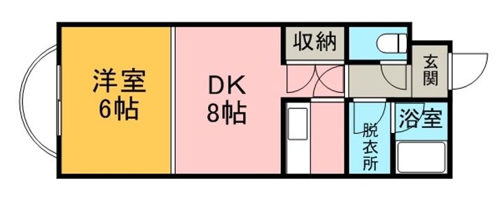 マロンハイデンスの間取り