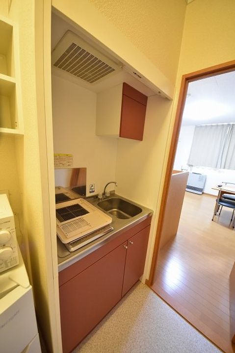 レオパレスエスペランサ210のキッチン