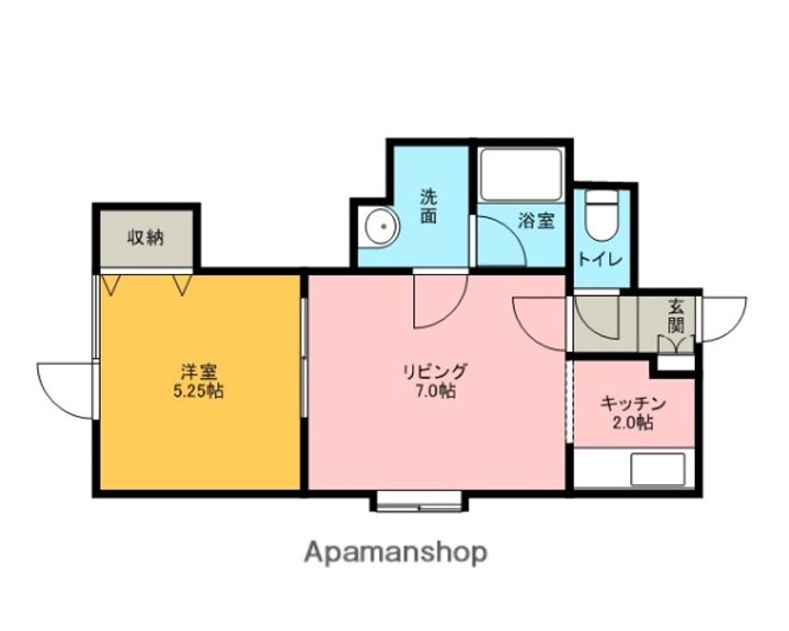 ノースウィングテラダの間取り