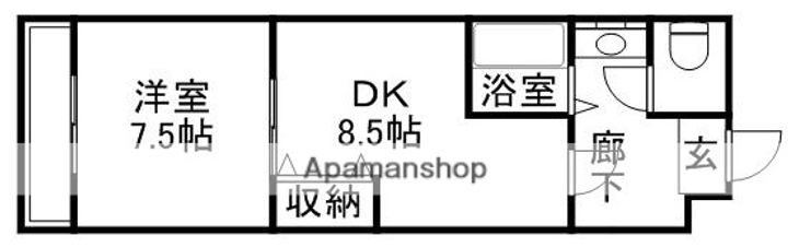 コンフォートヴィラ107の間取り