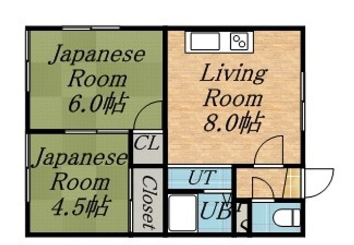 ダイヤハイツの間取り