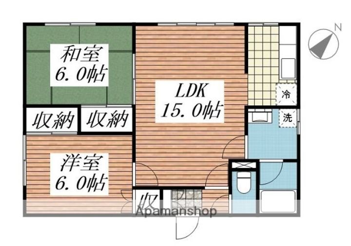 レジデンス94102の間取り