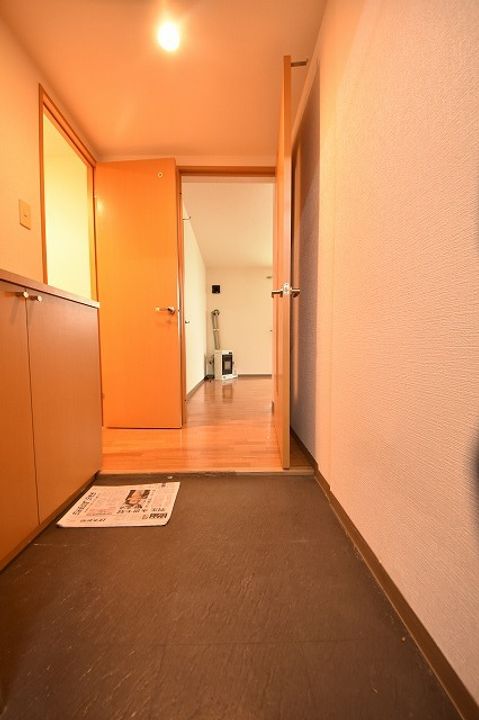 セントラルハイツの玄関