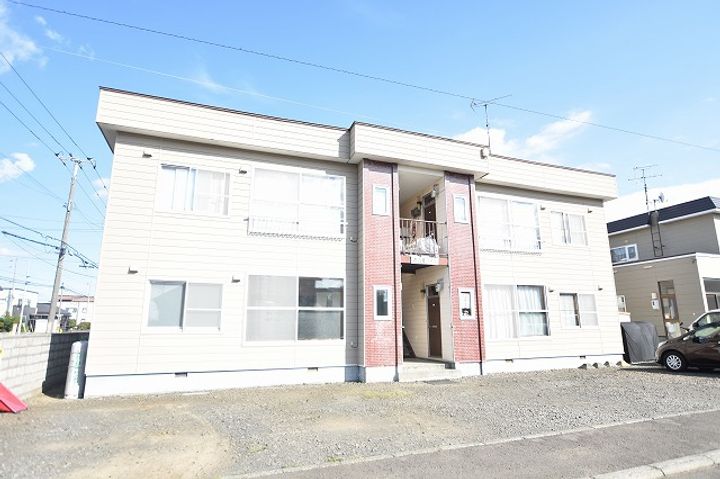 西公園ハイツ1の外観