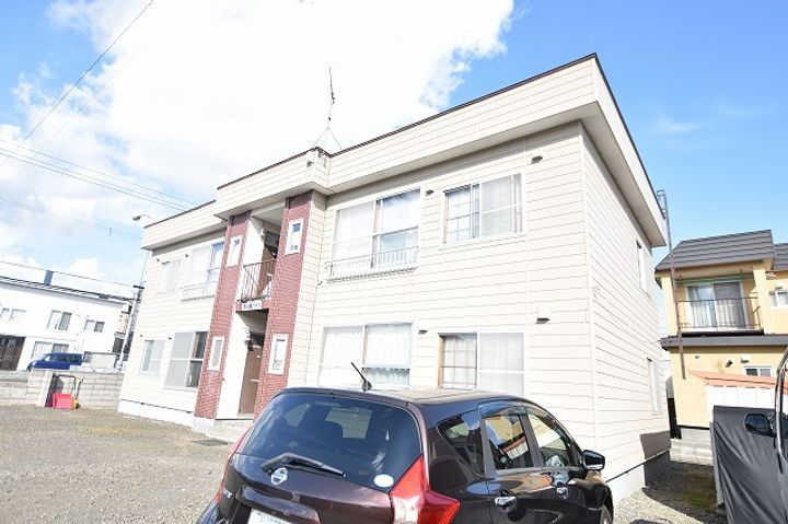 西公園ハイツ1の外観