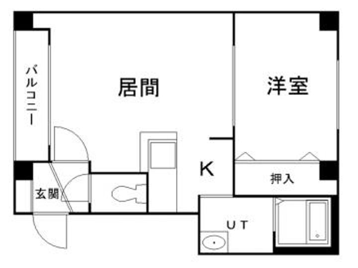 FC FARNEST 美園102の間取り