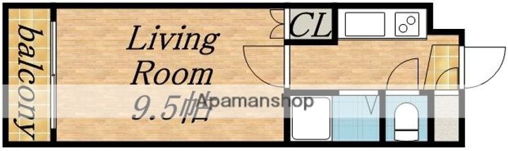 シティ豊平70402の間取り