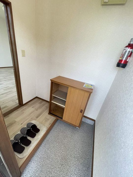 パールハイツ103の玄関