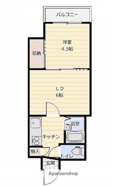 フロンティア川下の間取り