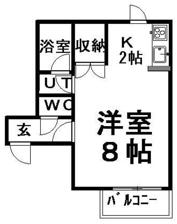 グランドール菊水00401の間取り