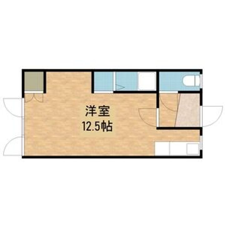 コーポ162101の間取り