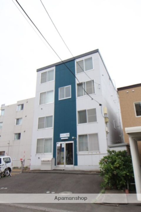 北海道札幌市中央区南九条西15丁目の賃貸マンションの外観