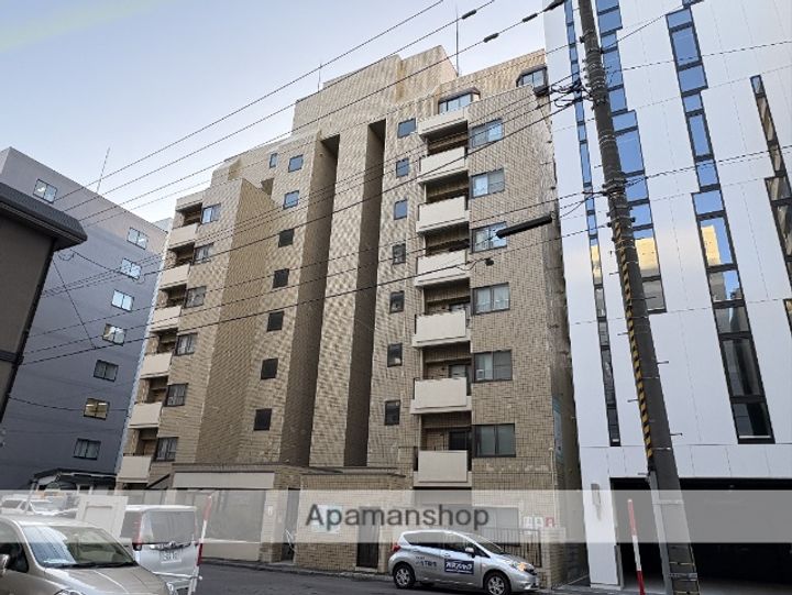 北海道札幌市中央区南一条東2丁目の賃貸マンションの外観