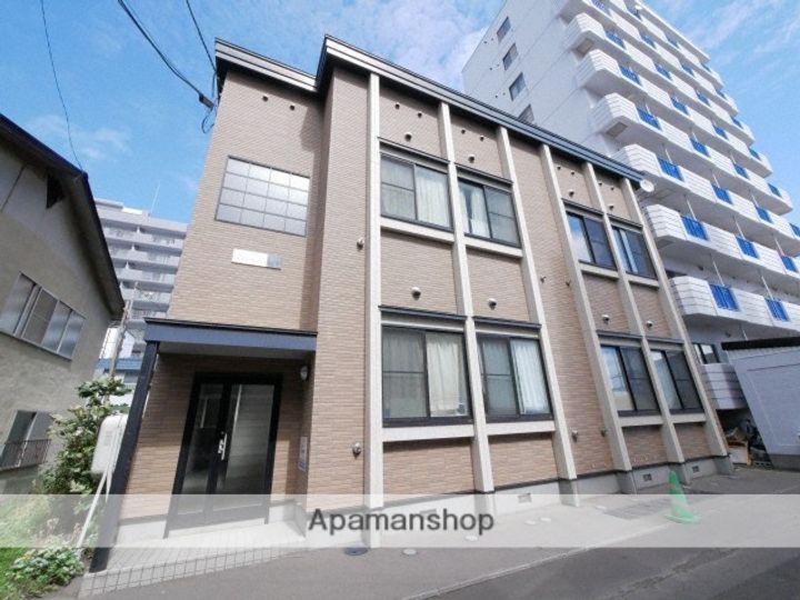 北海道札幌市中央区南八条西1丁目の賃貸アパートの外観