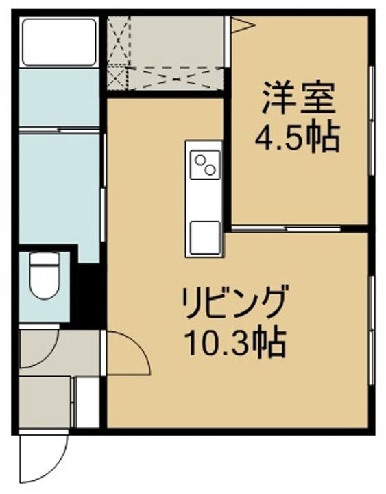 IRIS(イリス)HONCHOUの間取り