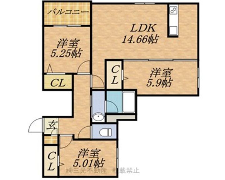 MーSELECTION.STELLAⅡの間取り