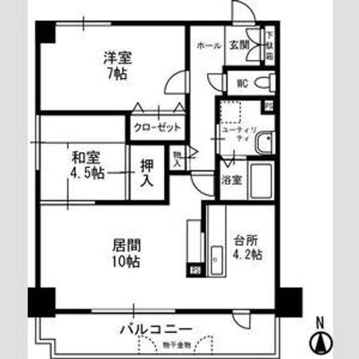 シビックコート苗穂駅前905の間取り