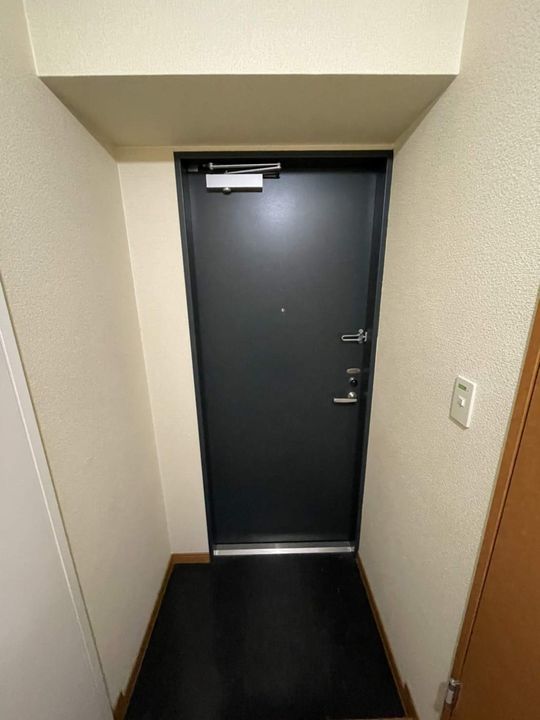 アルファスクエア大通602の玄関
