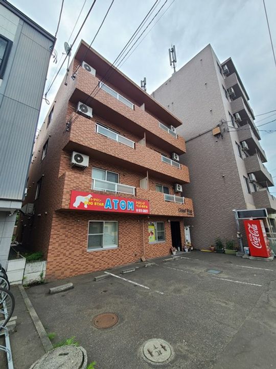 北海道札幌市中央区北七条西21丁目の賃貸マンションの外観