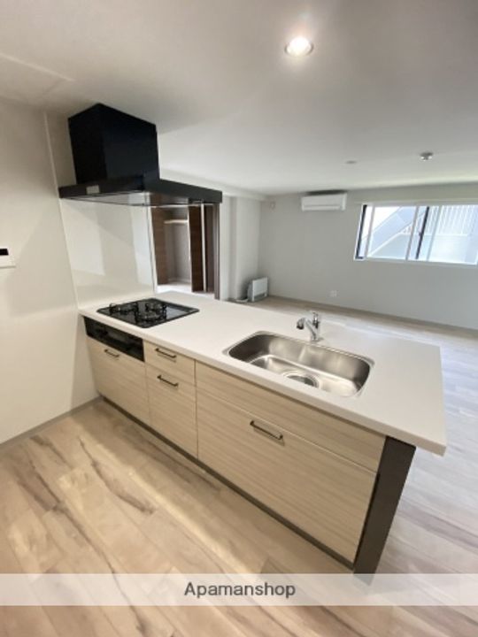 北海道札幌市中央区伏見2丁目の賃貸マンションのキッチン