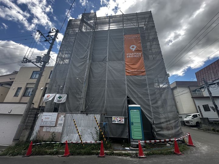 サクラソレイユ手稲の外観