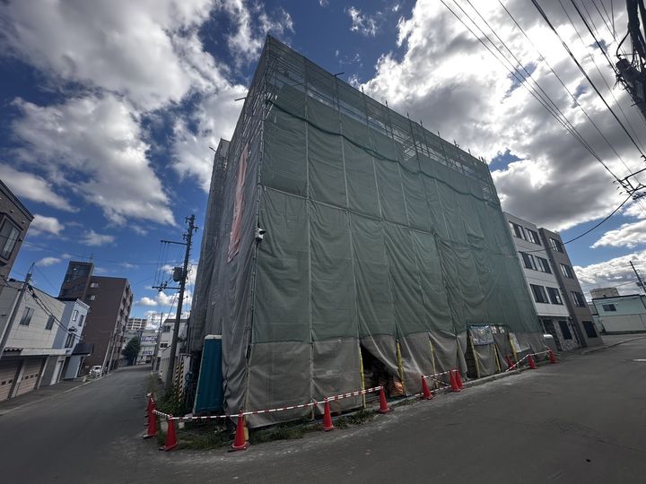 サクラソレイユ手稲の外観