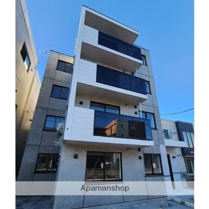 北海道札幌市豊平区美園九条7丁目の賃貸マンションの外観