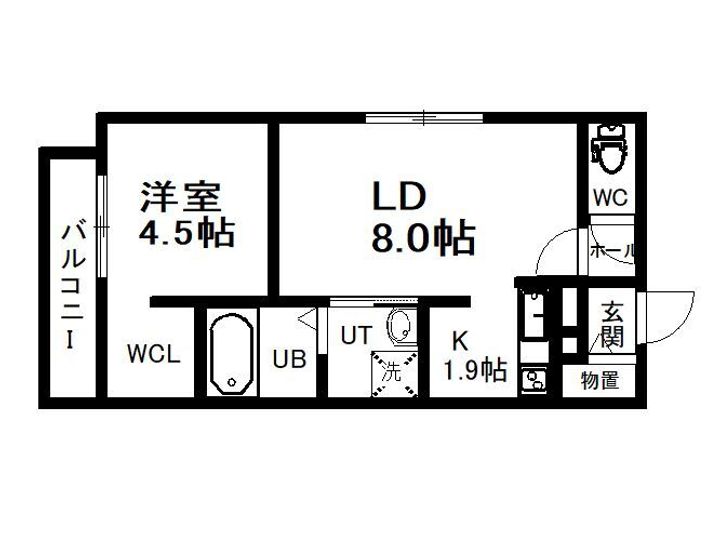 HALULET303の間取り