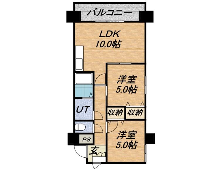 第88松井ビルの間取り